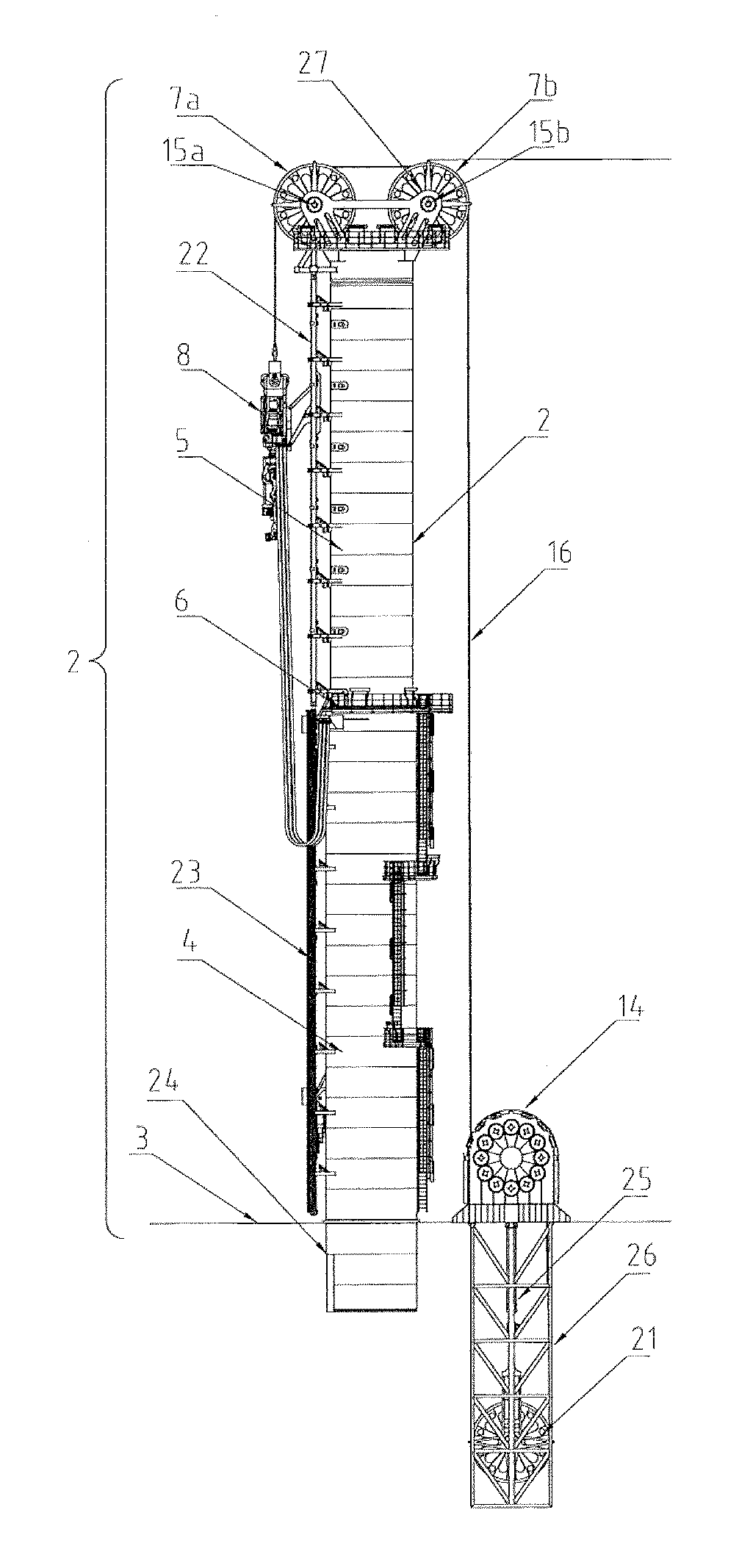 Drilling rig arrangement