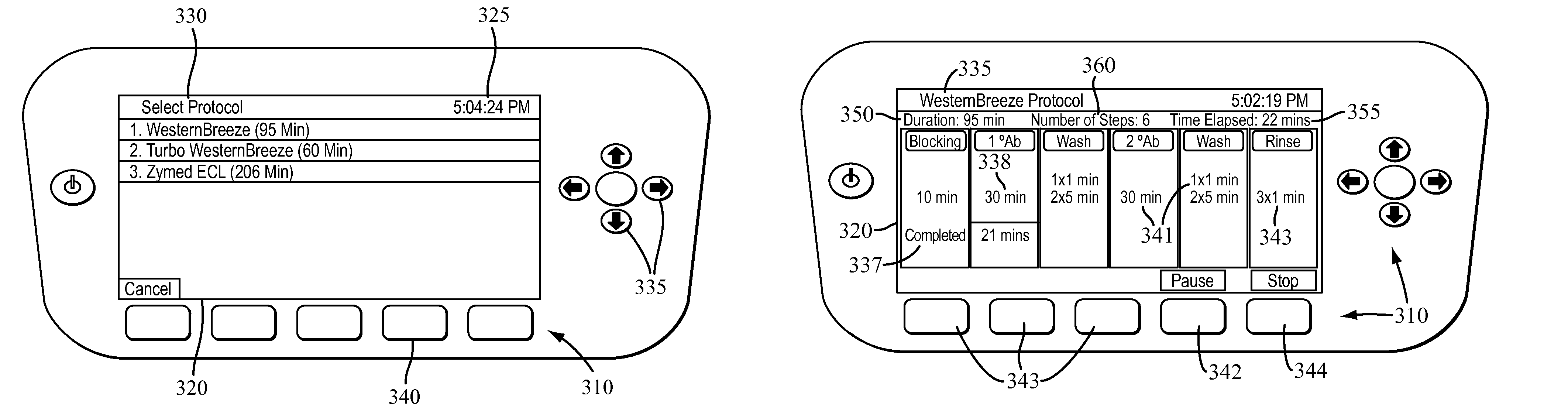 Apparatus for and method of processing biological samples