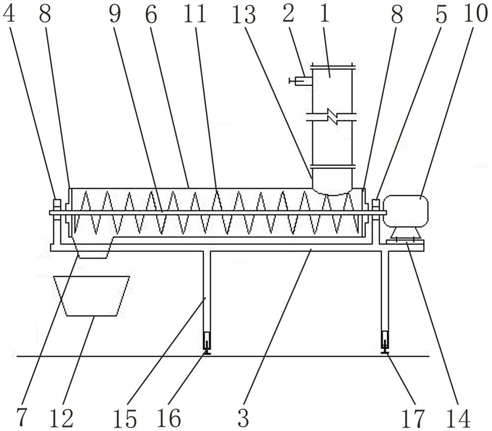 Control method for preventing concrete segregation during large-height-difference downward concrete conveying