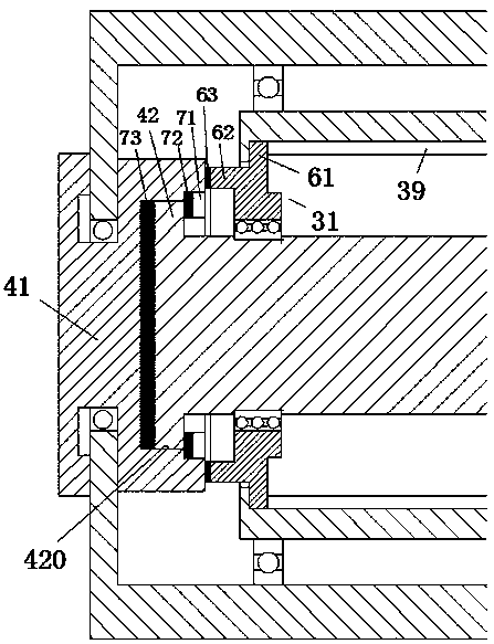 A movable plate processing device