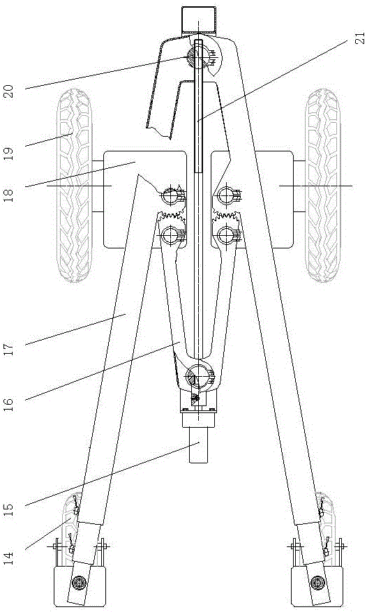 Training device for acrobatic roller skating