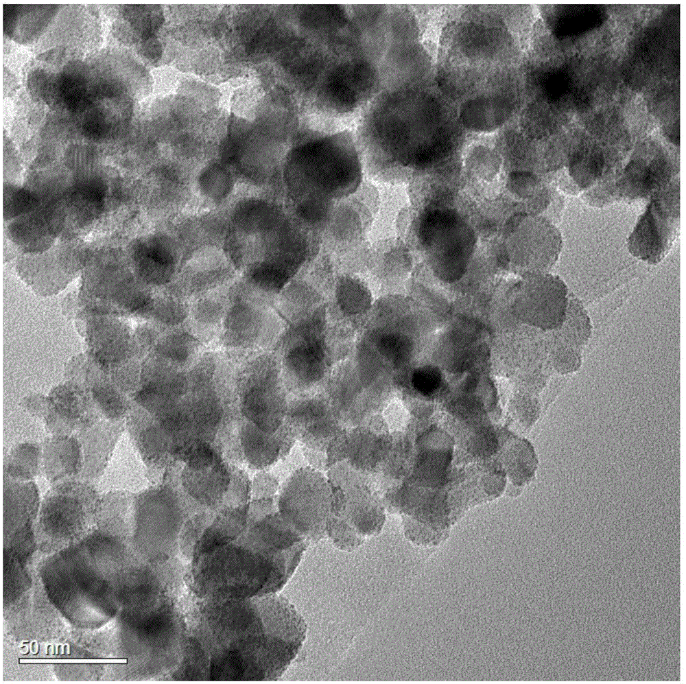 Gold cluster-titanium dioxide-graphene composite material capable of being used for visible-light efficient sterilization and preparing method and application thereof