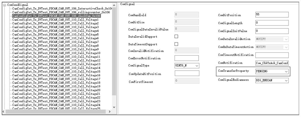 Configuration method and system of AUTOSAR architecture software