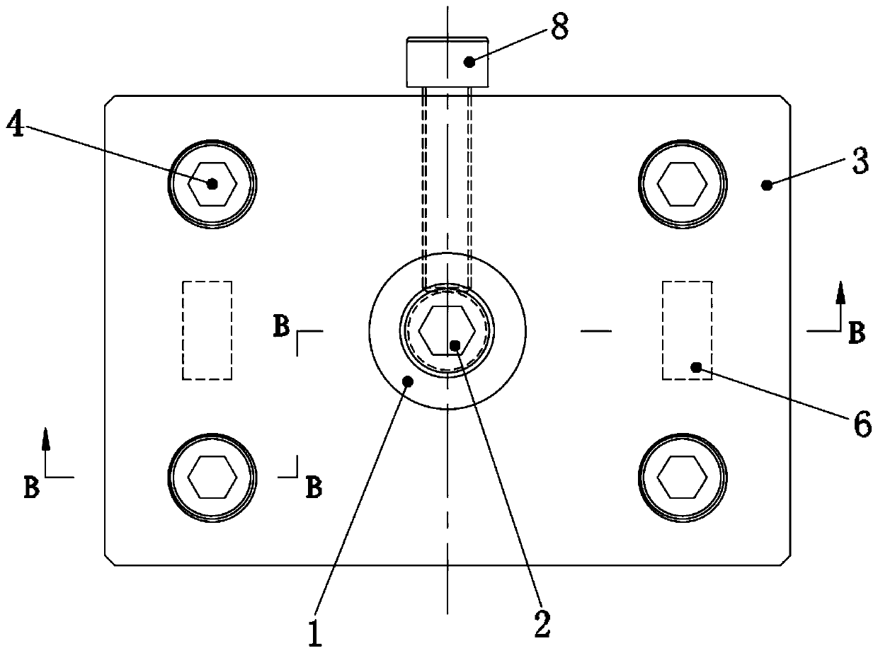 Movable plug compression molding die