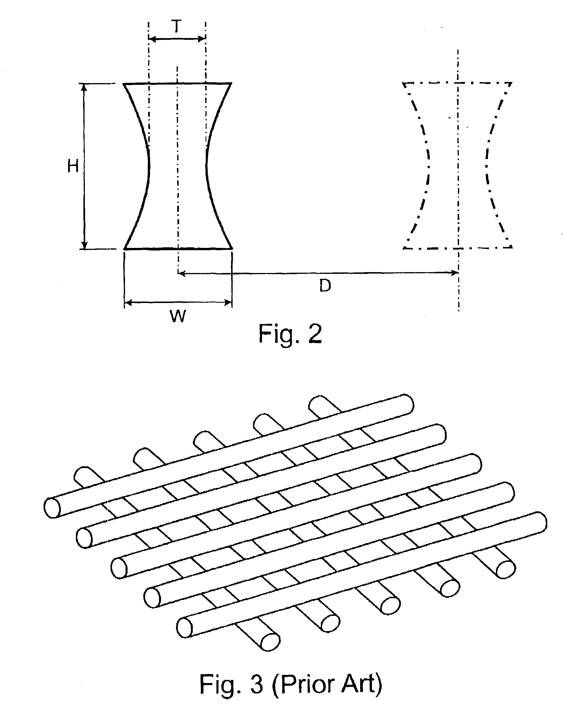 Feed spacers for filtration membrane modules