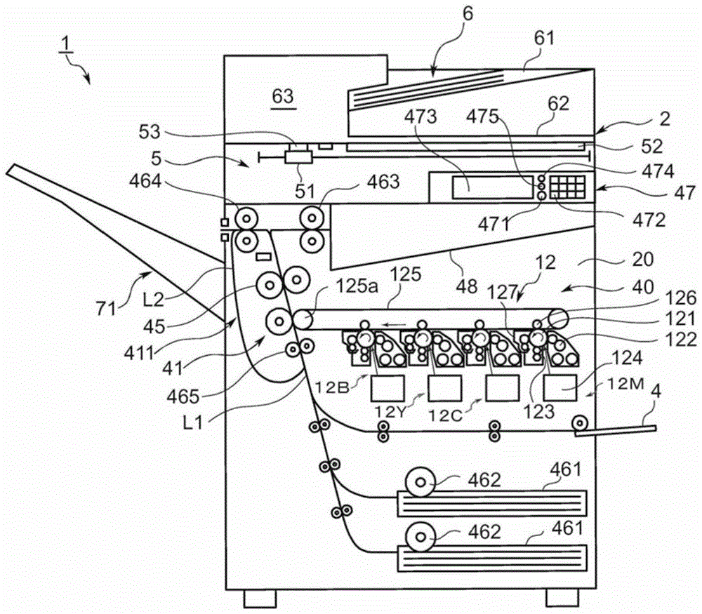 Document conveying device and image forming device