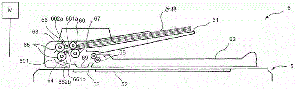 Document conveying device and image forming device