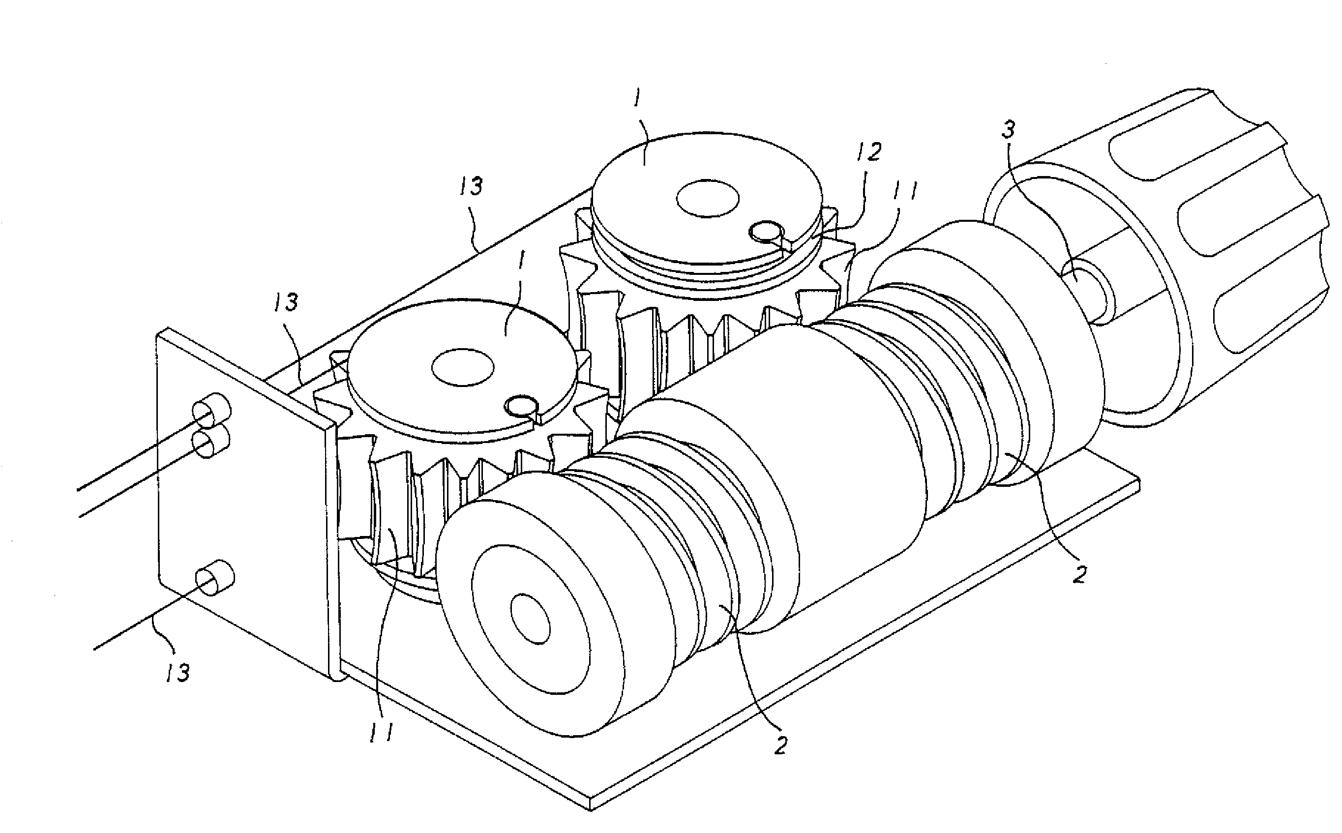 Adjustment device with a dual-guiding structure