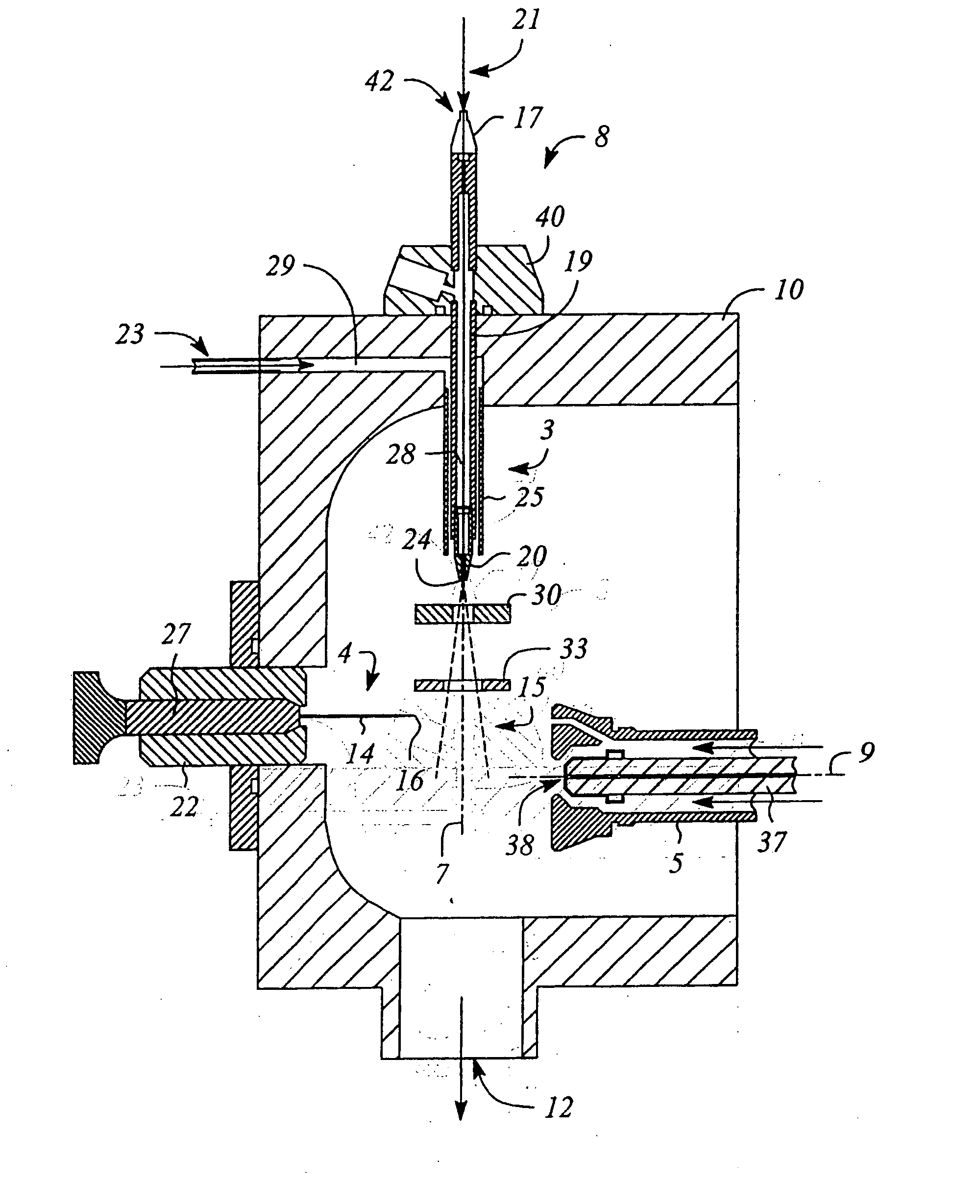 Multimode ionization source and method for screening molecules