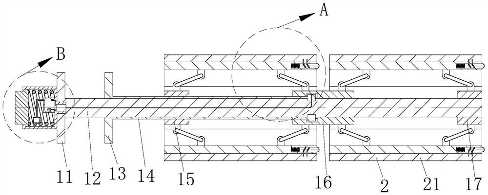 Formwork reinforcement assembly with self-limiting function