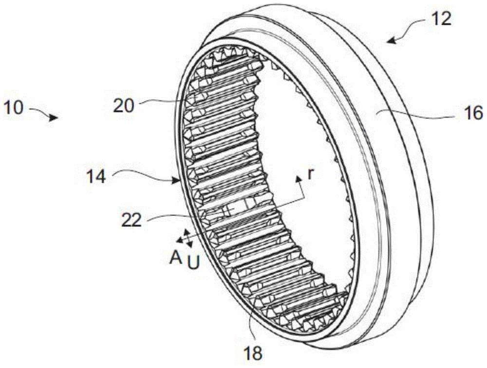 Method for making slide sleeve ring
