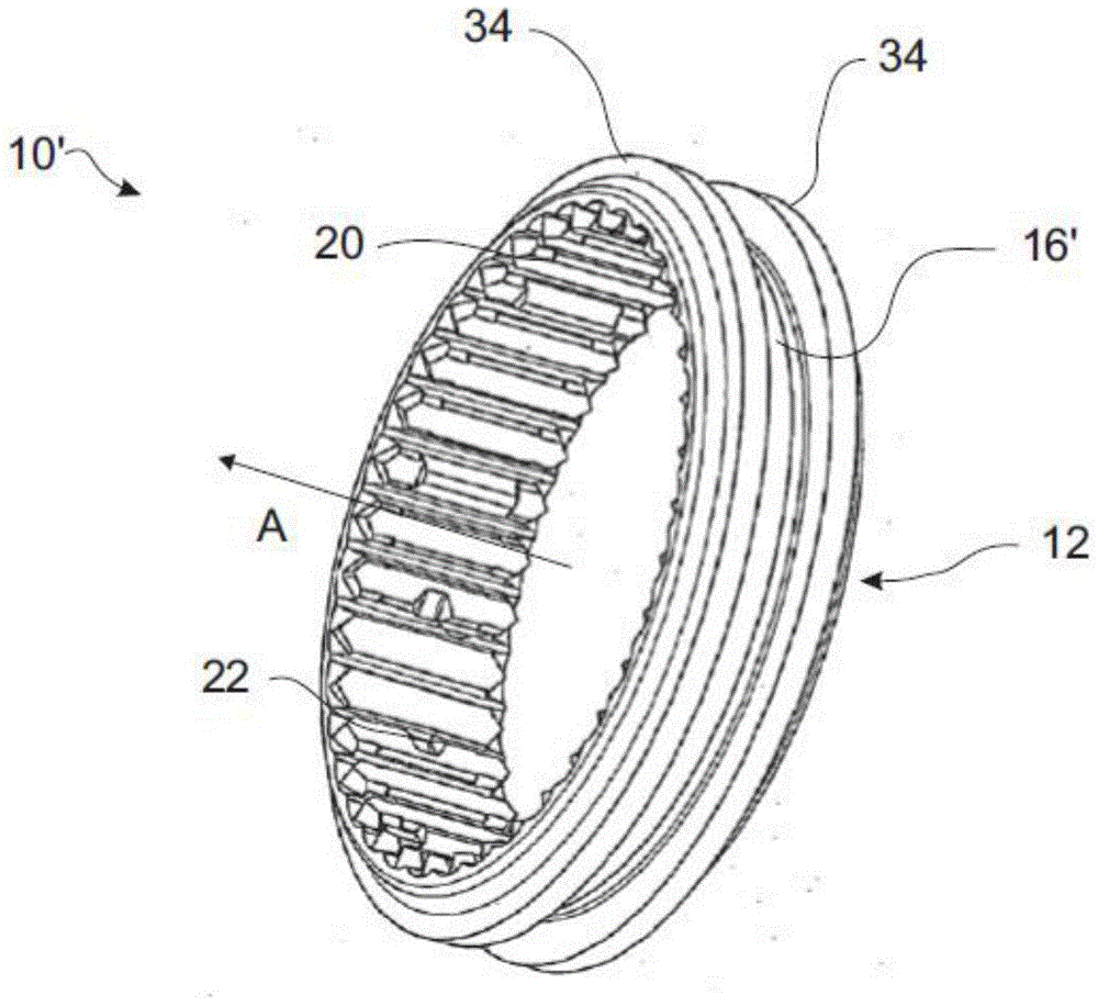 Method for making slide sleeve ring