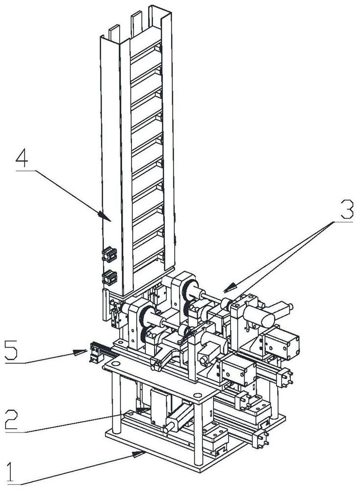 Automatic elevator guide rail mounting equipment and method thereof