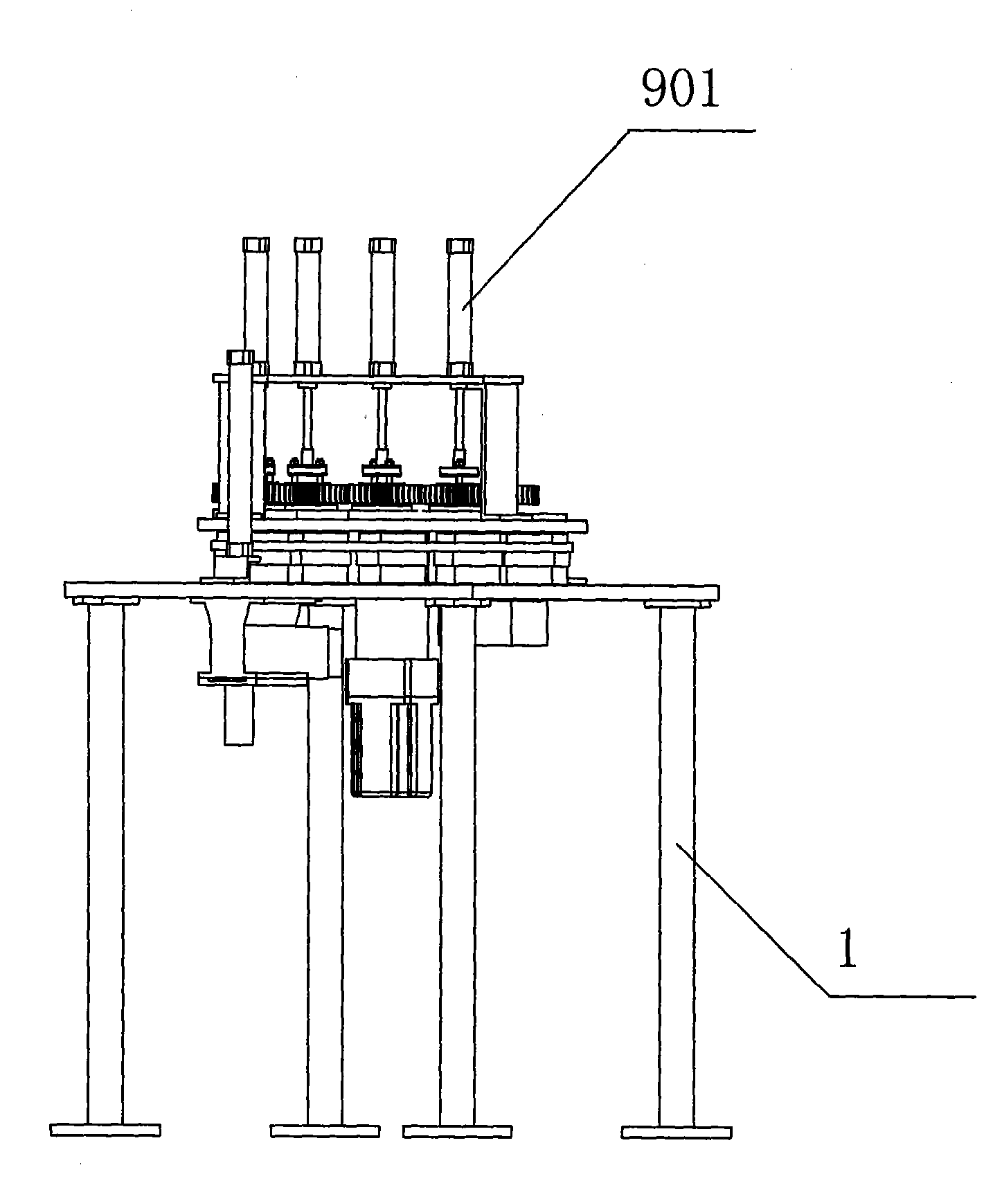 Fish-roe packaging feeding device and method