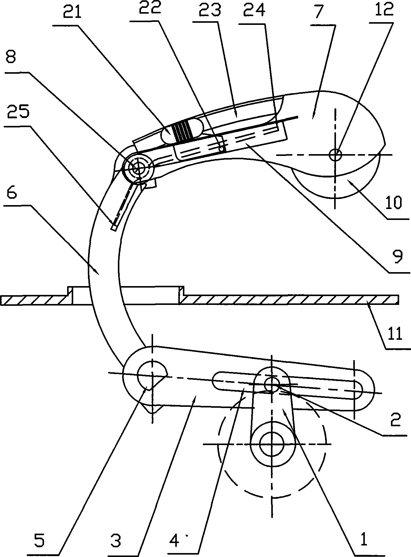 Massage type apparatus for massaging foot surface