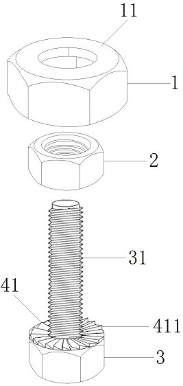 Bolt anti-loosening sleeve