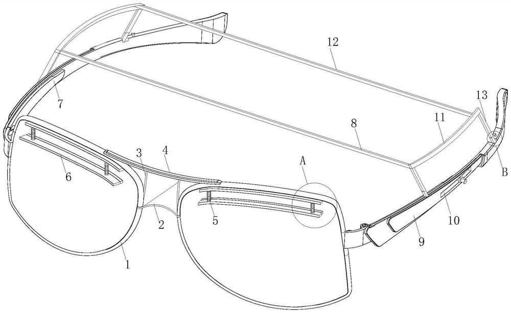 Vision correction glasses