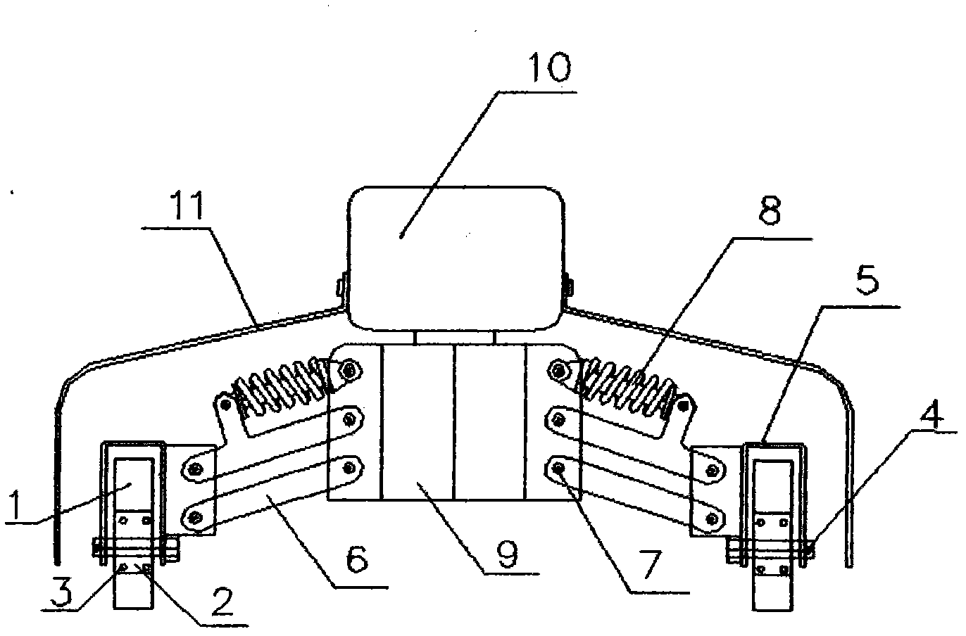 Road deicing machine