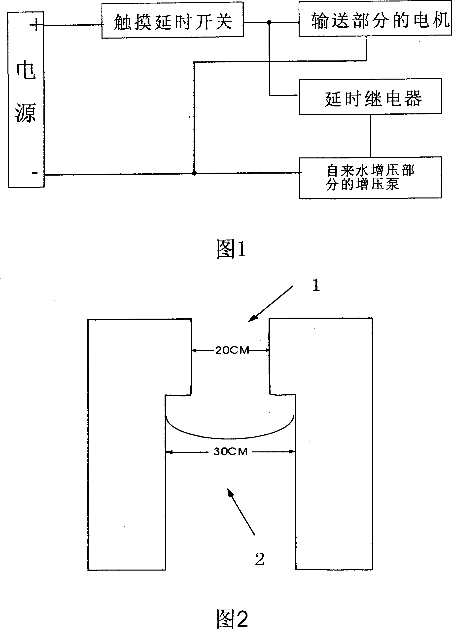 Channel type toilet stool groove flushing system