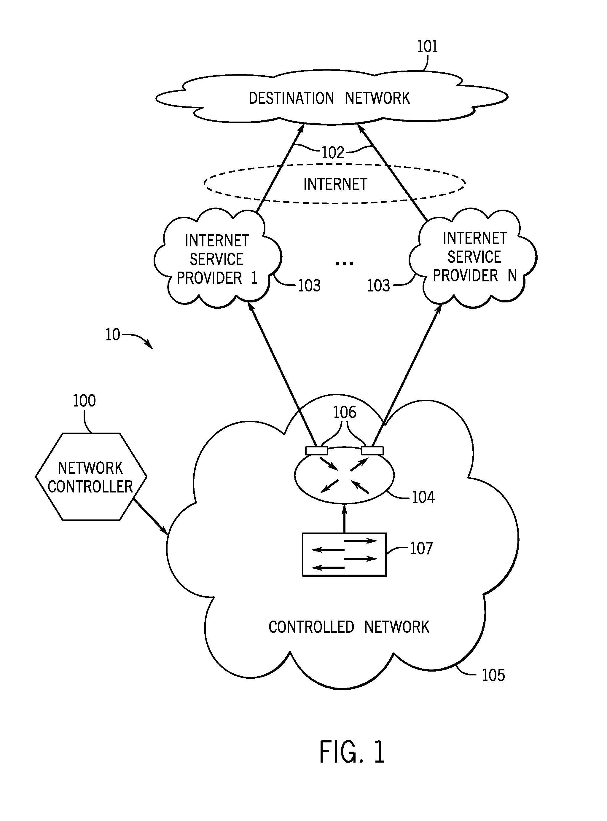 System and method for managing bandwidth usage rates in a packet-switched network