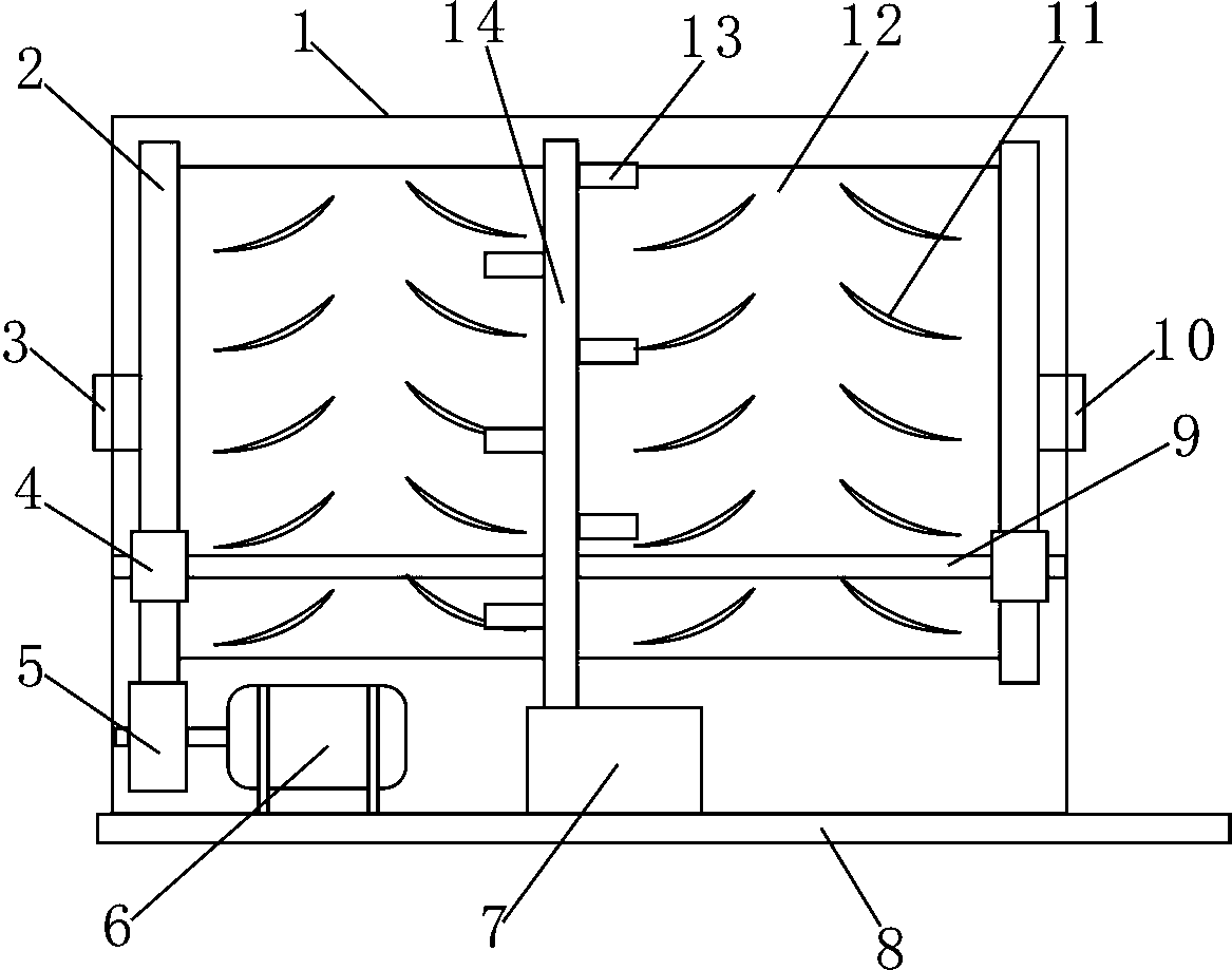 Capsule drying rotary cage