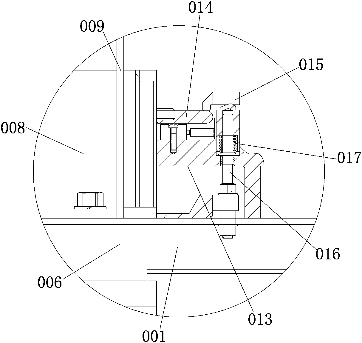 Stirring and mixing device for centrifugal plasma test