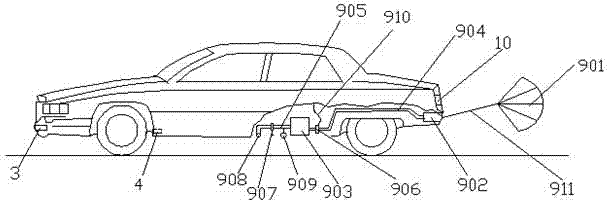 Automotive braking automatic auxiliary system and control method thereof