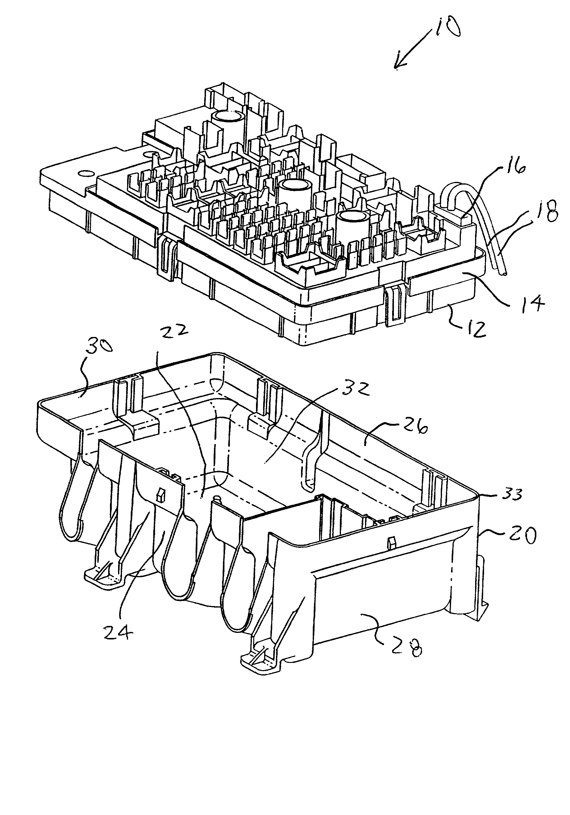 Electrical junction box cover assembly