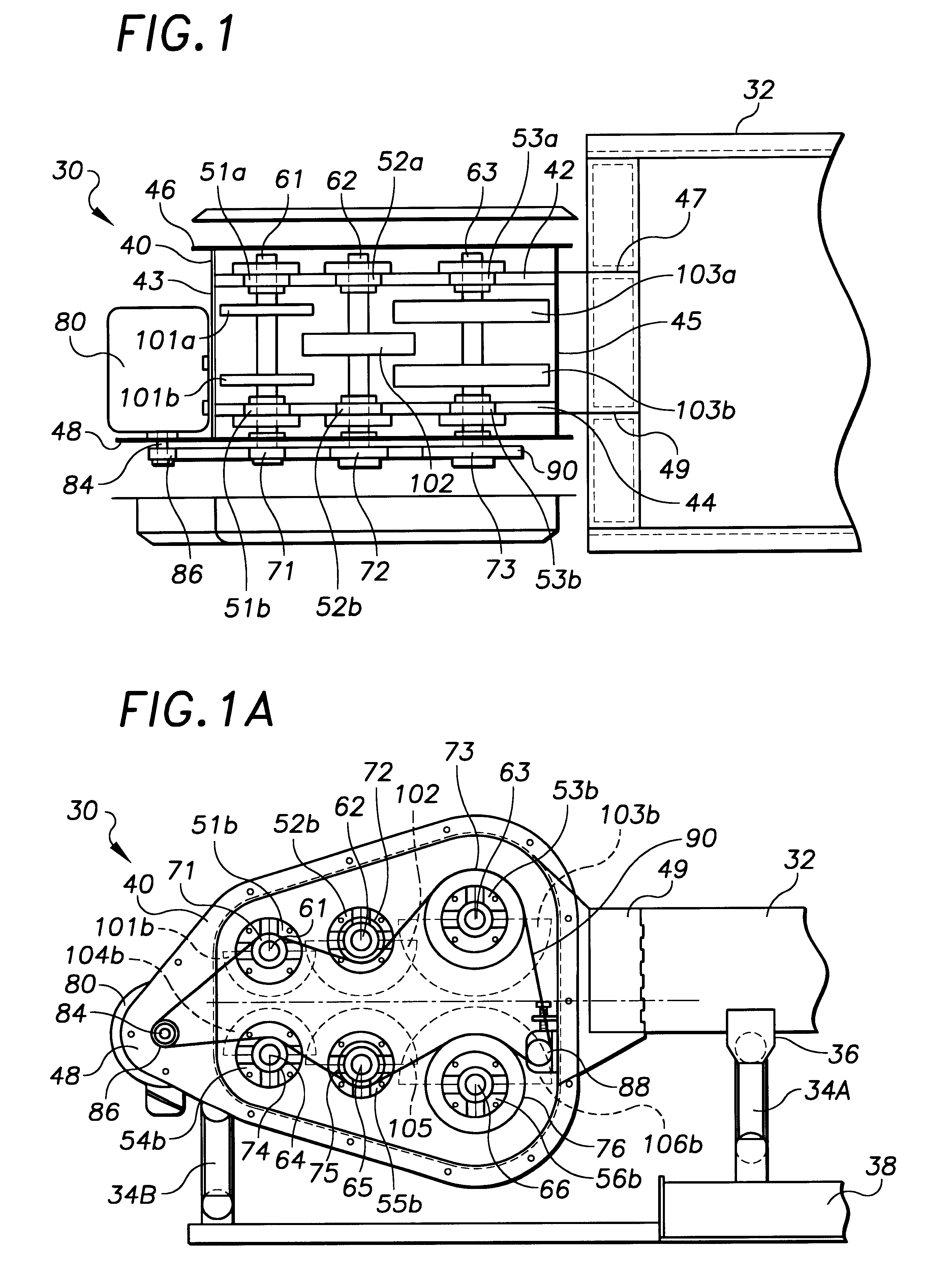Differential motion conveyor drive
