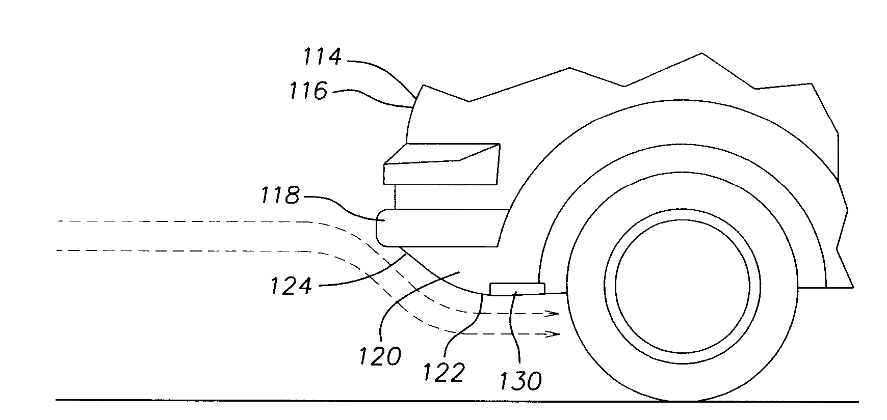 Front fascia plasma-induced drag reduction device