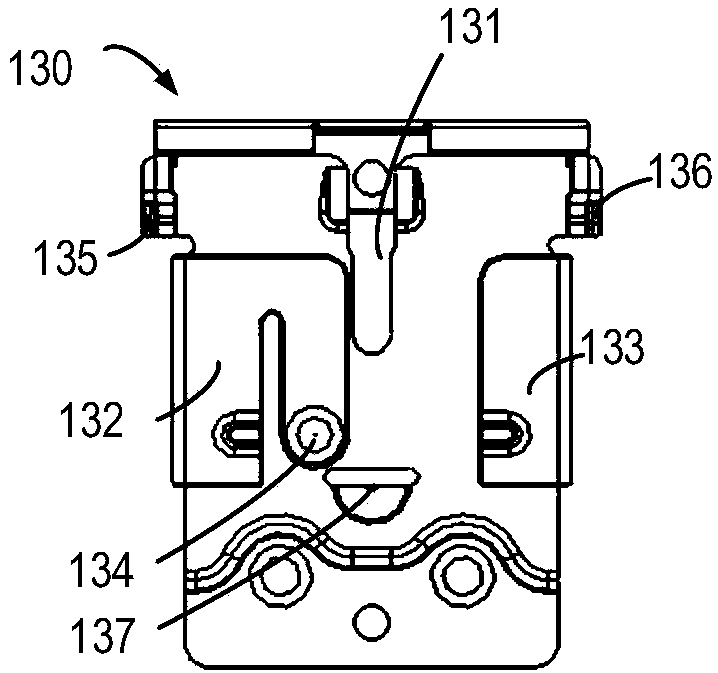 Cable retainer and corresponding rack server