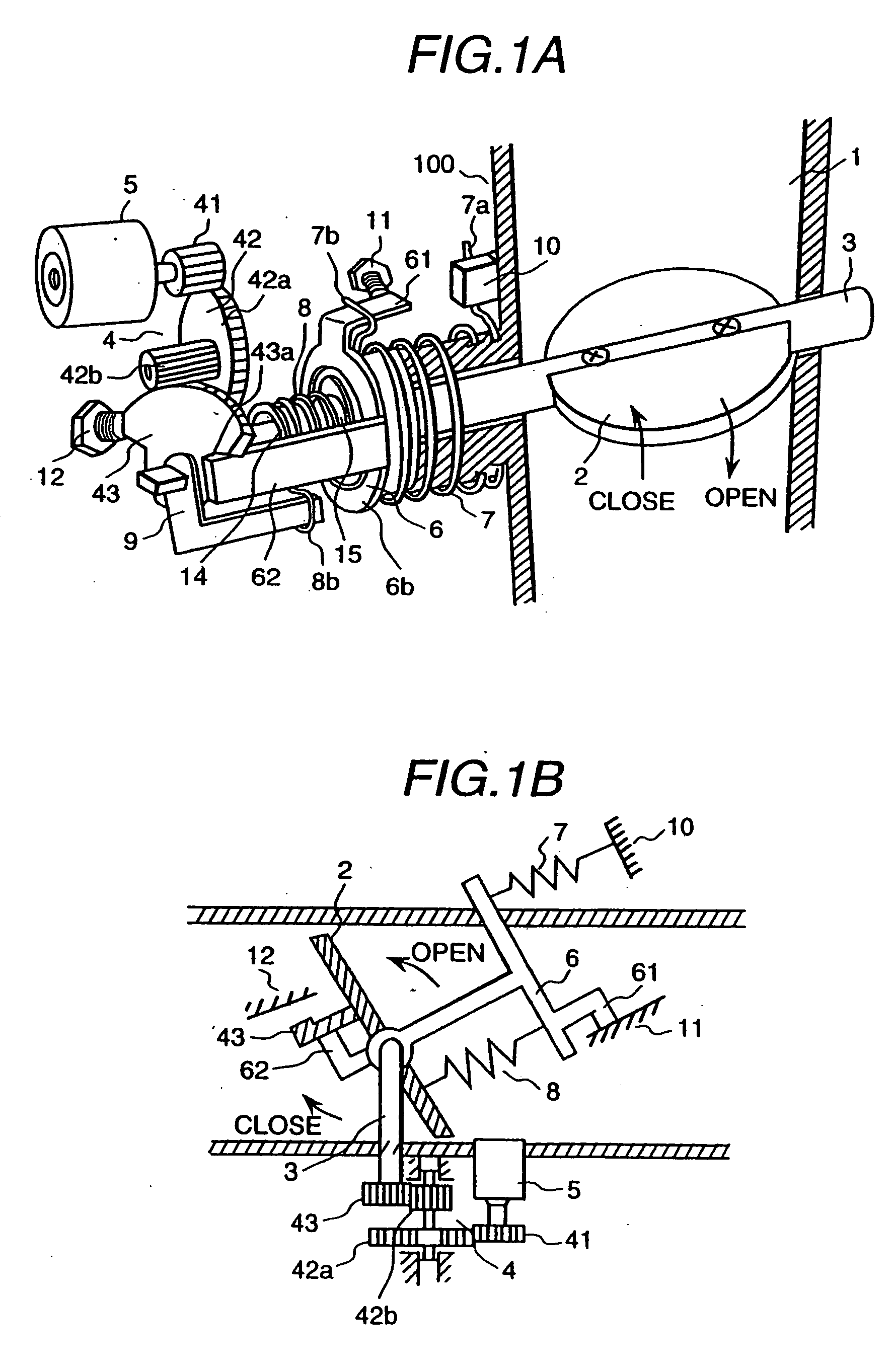 Throttle apparatus for an internal combustion engine