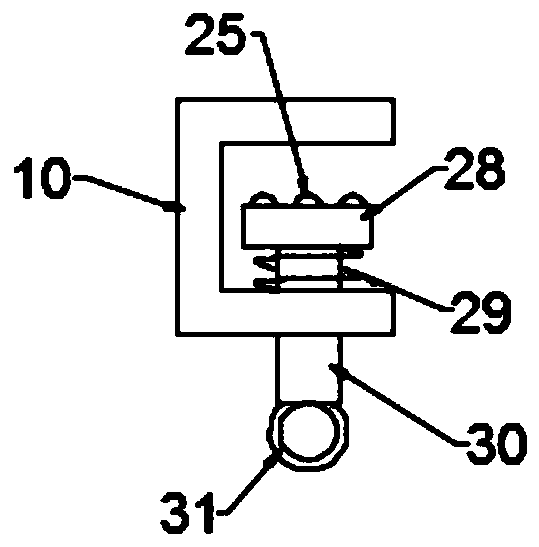 Wear resistance detection device for warp knitting cloth