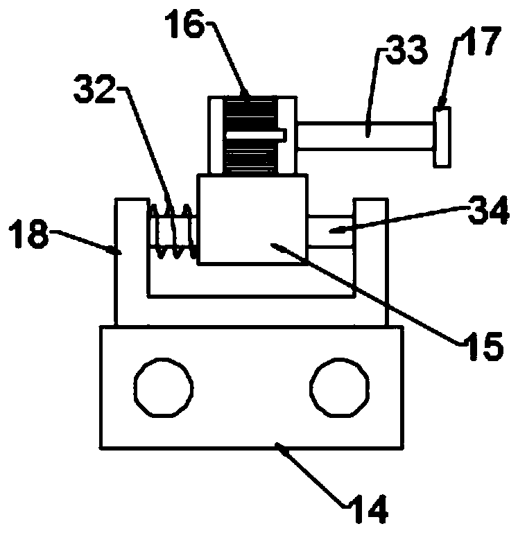 Wear resistance detection device for warp knitting cloth