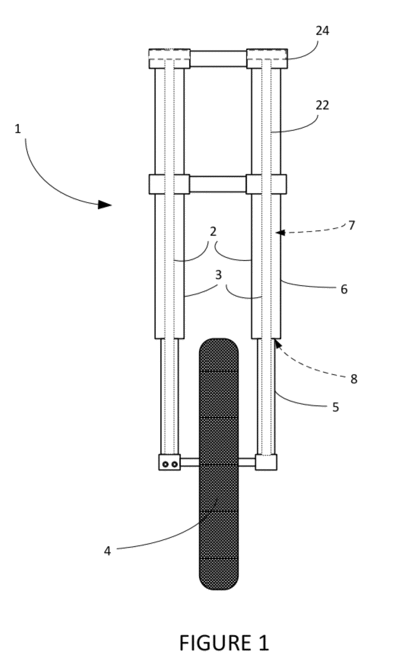 Fork cartridge driver