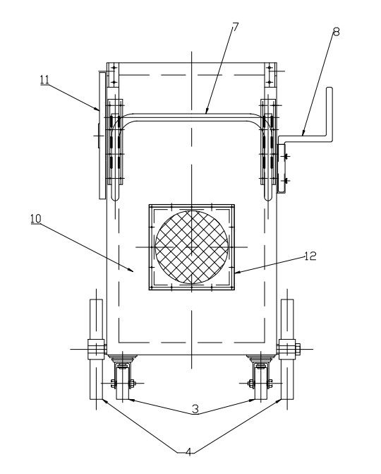 Oil pressure coating device