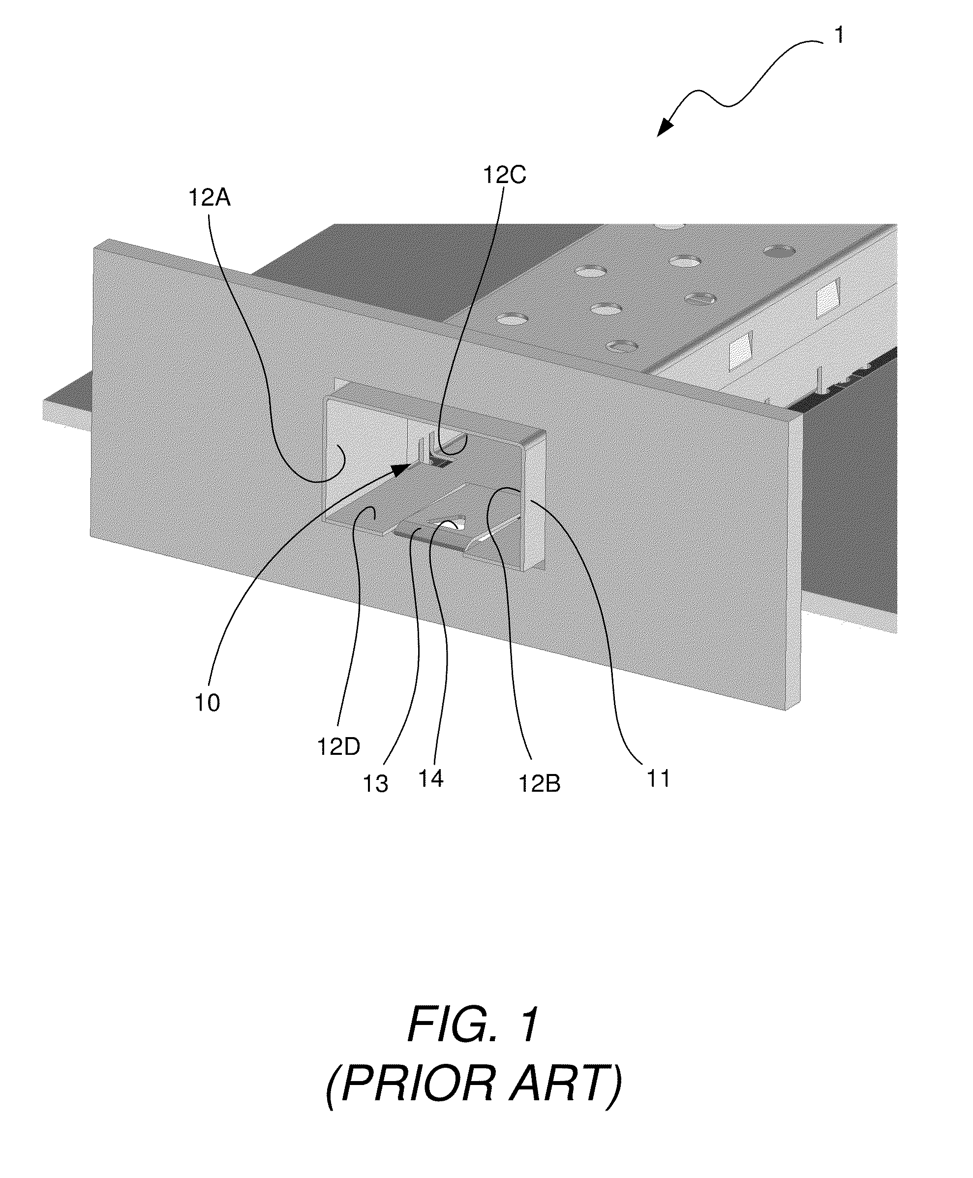 Optical transceiver module having a latching bail mechanism that uses a cam lock configuration