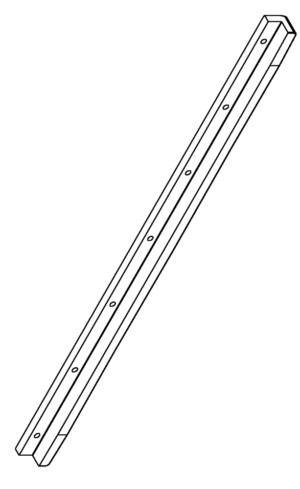 Processing method of twisted guide rail