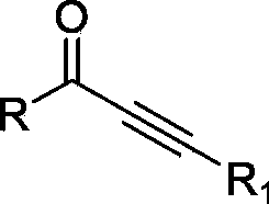 Method for preparing acetylenic ketone through oxidizing propargyl alcohol