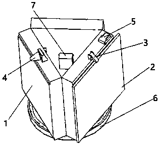 Integrated satellite based on expandable flat phased array antenna