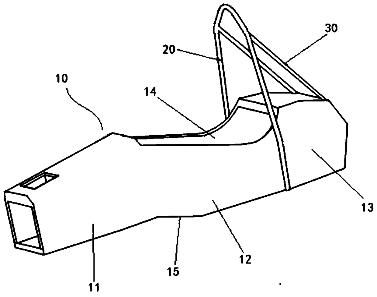 FSE race car body