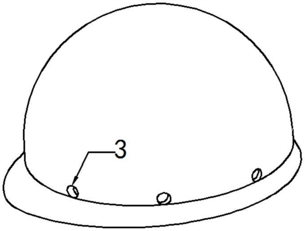 Manufacturing method and application of electric safety helmet