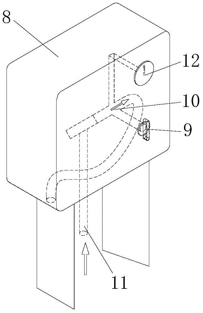 Vibrating screen with pneumatic lifting screen box