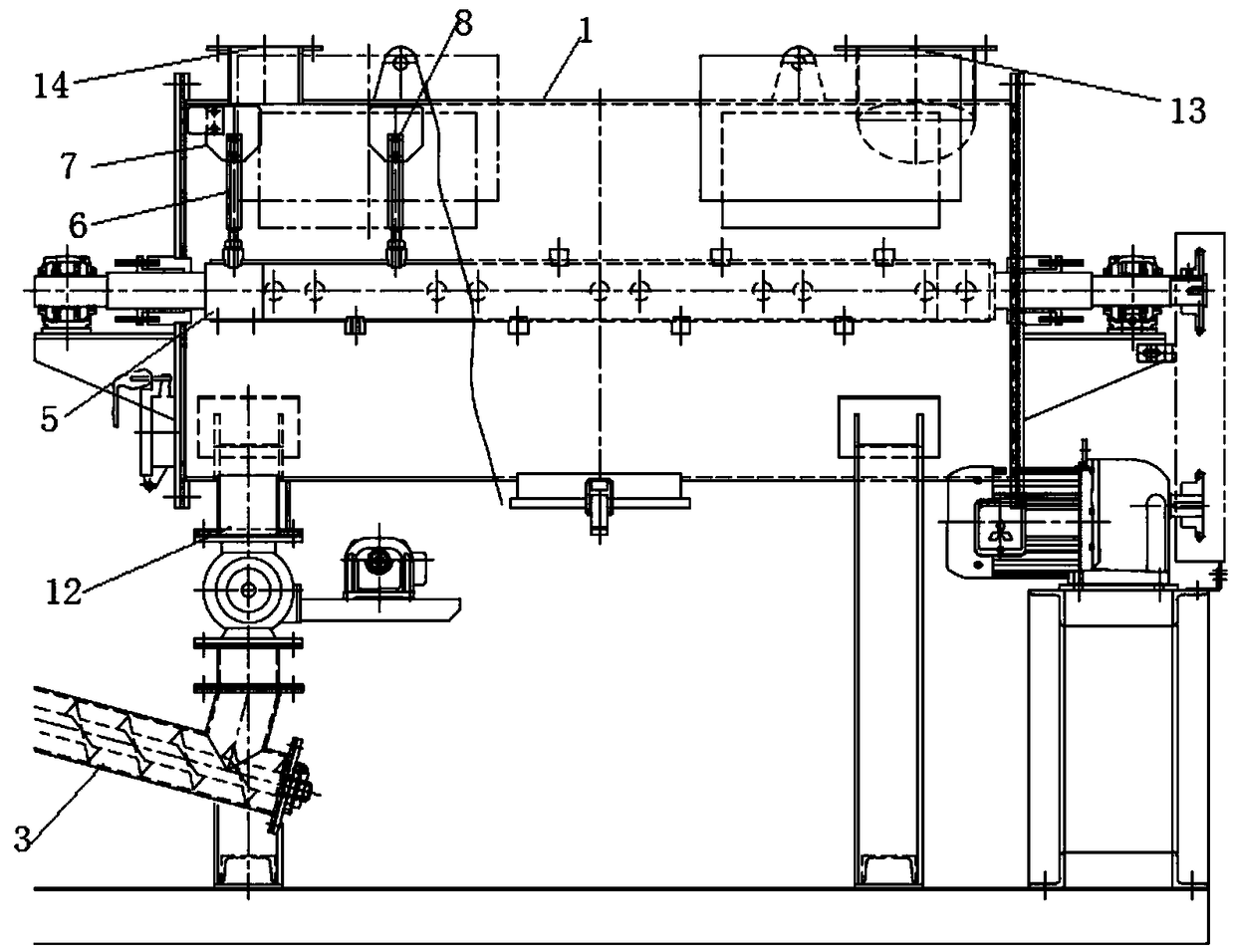 Improved solid-liquid mixture treatment system