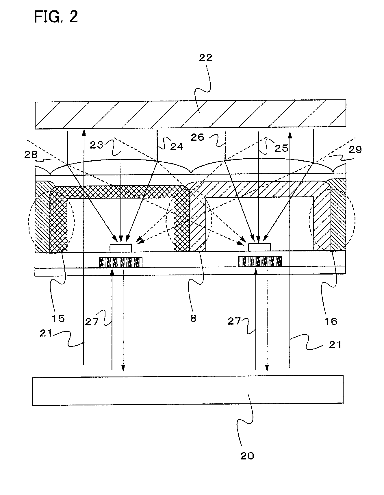 Photodetector and display device