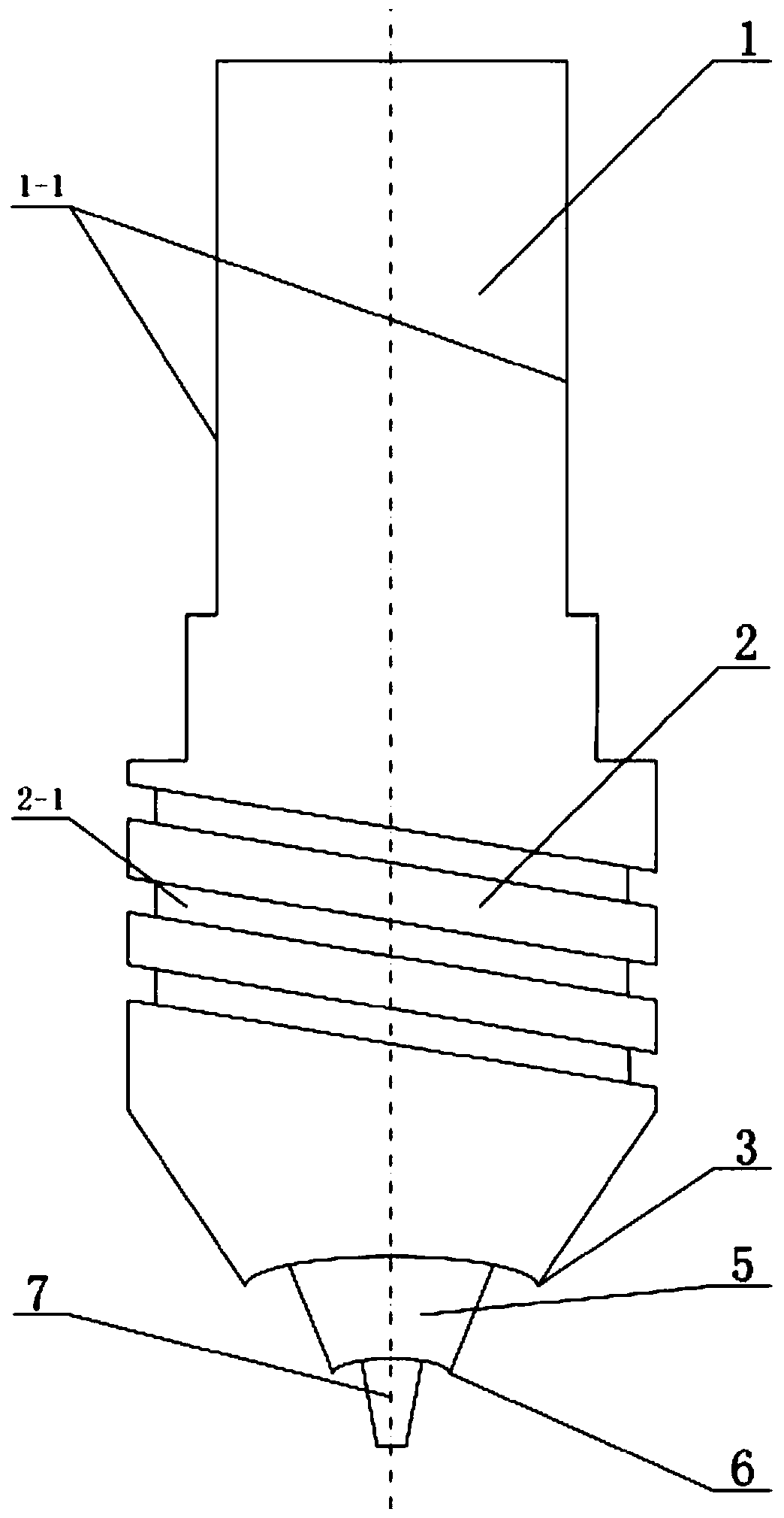 A short-section welder with variable cross-section double-needle riveting enhanced friction stir welding