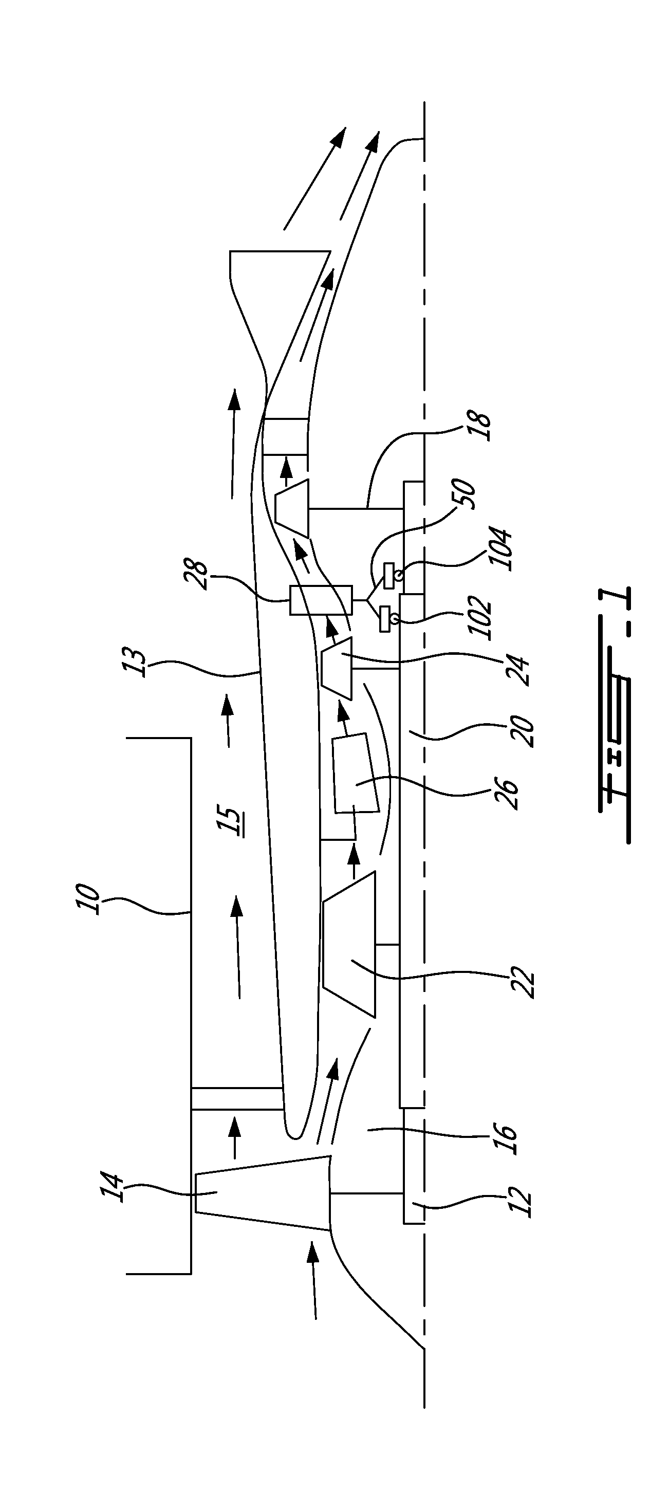 Air system architecture for a mid-turbine frame module