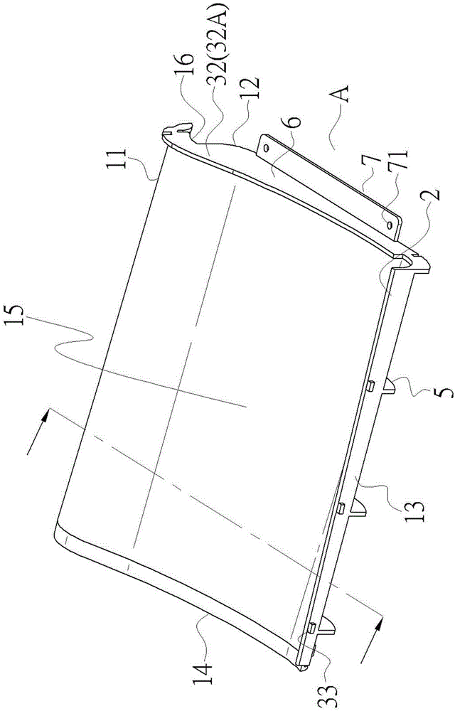 Structure of roof tile unit
