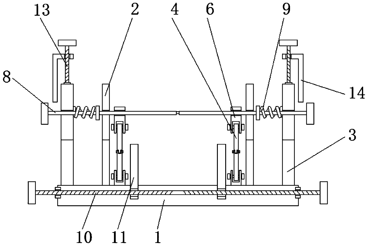 Coal mining clamping sheet beneficial for reducing friction force