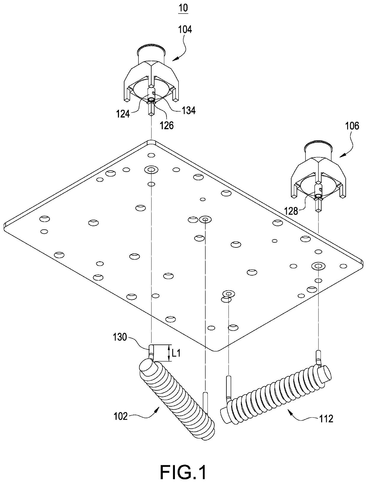 Cable television apparatus improving high frequency characteristics